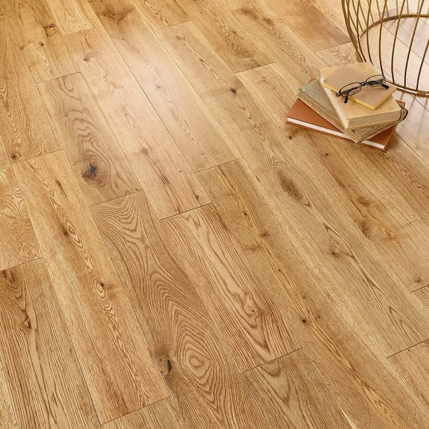 Kensington Solid Wood Oak Natural UV Lacquered
